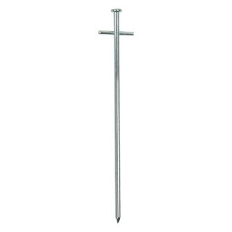 Rock peg 23cm metal with welded-on cross pin