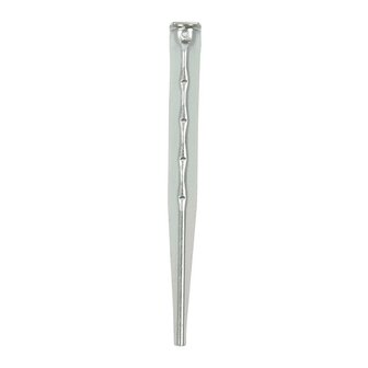 Tent peg 18.5 cm aluminum ribbed