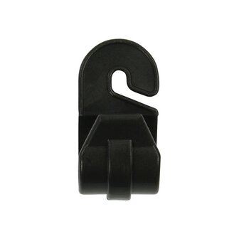 Tent clip for tent pole 19-22mm with hook