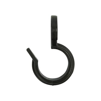 Tent clip for tent pole 19-22mm with hook