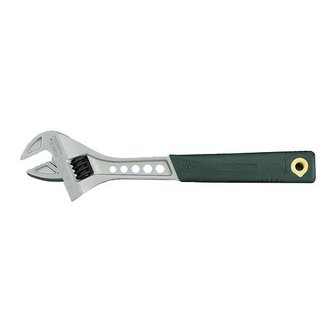 Adjustable gauged wrench