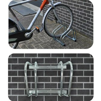 Bike rack for 2 bicycles