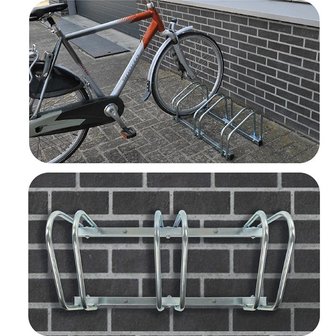 Bike rack for 3 bicycles