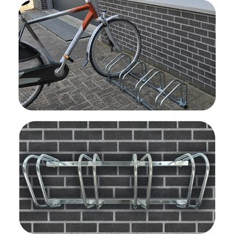 Bicycle rack for 4 bicycles