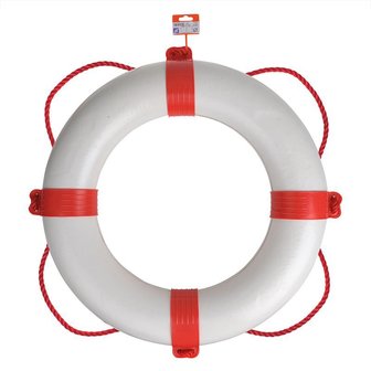 Lifering &Oslash;600mm, white - red