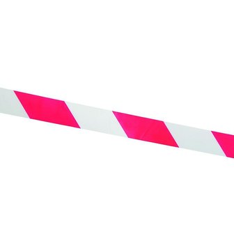 Barrier tape red/white