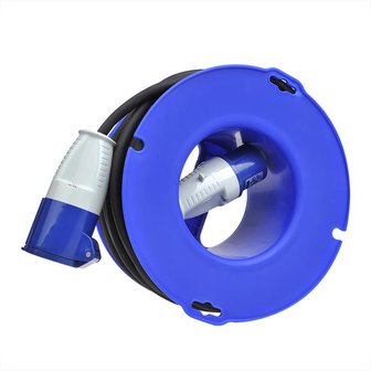 Cable reel for CEE extension cable