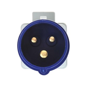 Converter plug from CEE to French socket