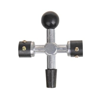 Battery pole cleaner