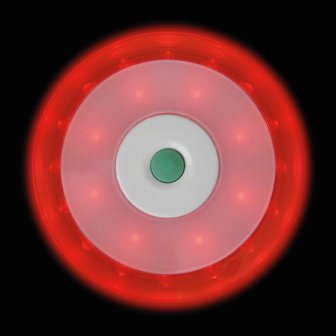 Warning disk 16+8LED orange