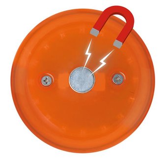 Warning disk 16+8LED orange