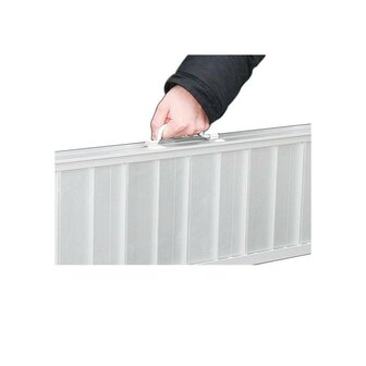 Foldable aluminum ramp for wheelchair 183x73cm 270kg