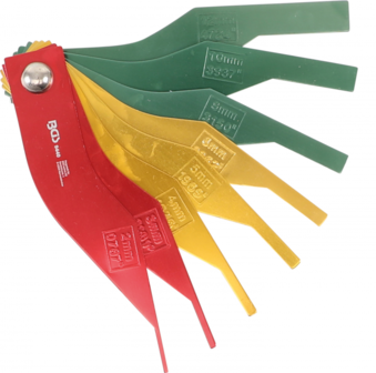 Brake Lining Wear Indicator Set metal 8 pcs.