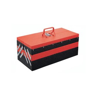 Portable tool box with 5 filled drawers 187-piece