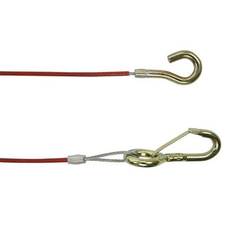 Breakaway cable with hook 1m