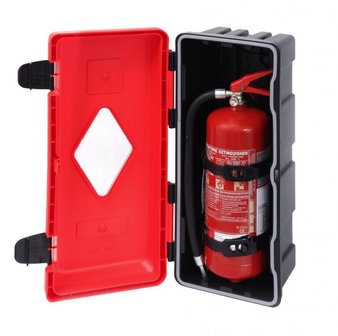 Fire Extinguishers Cabinet &Oslash;170-190mm red/black