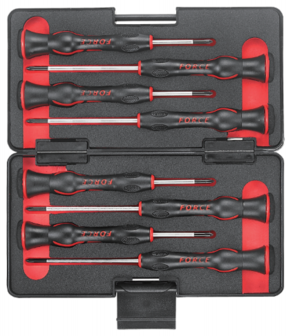 Screwdriver set Precision Torx 8 pieces