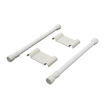 Double cupboard bar extendible 25.5-43cm