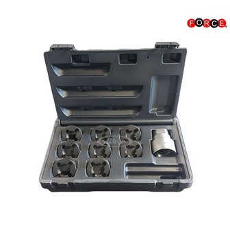 Axle spindle rethreading set