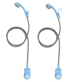 Mobile shower set rechargeable