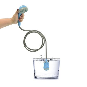 Mobile shower set rechargeable