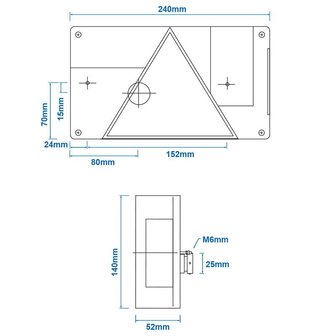 Aspock Multipoint I rear light right