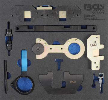 Tool Tray 2/3: Engine Timing Tool Set for BMW M40, M44, M50, M52, M54, M56