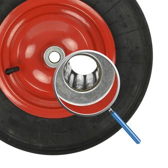 Pneumatic tire with metal rim 164.00-8
