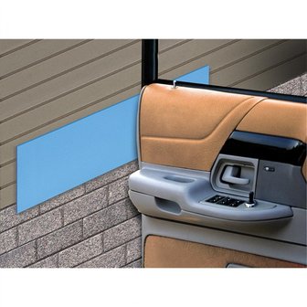 Car door protective strip for garage 20x200cm