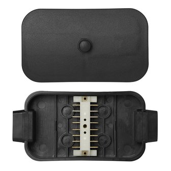 Cable connection box plastic 8x4-pin PM