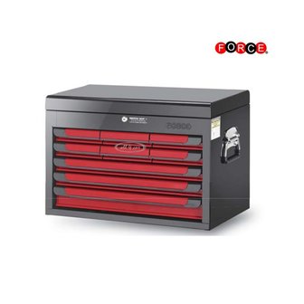 Top cabinet with 9 drawers Red and Black (gloss paint)