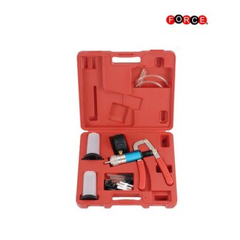 Vacuum testing / brake bleeding kit