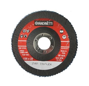 Flap disc P40 - 125MM