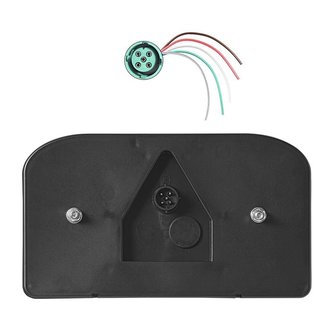 Rear light 6 functions 237x137mm right