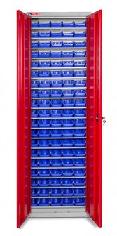 Cabinet with storage bins boxes 95 x BOT20