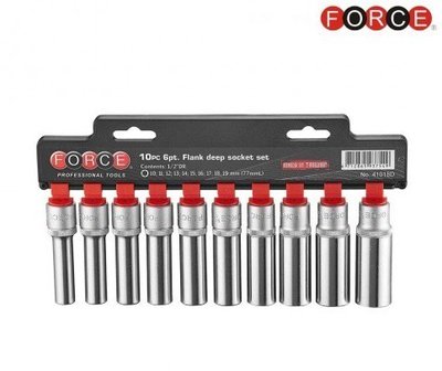 1/2 12-point Deep socket set-10pc