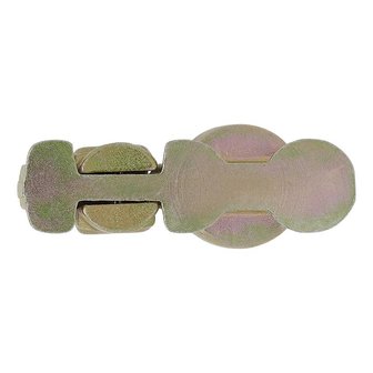 Stud fitting double with thread