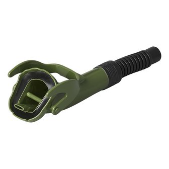 Spout metal green flexible suitable for petrol diesel
