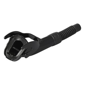 Spout metal black flexible suitable for petrol and diesel