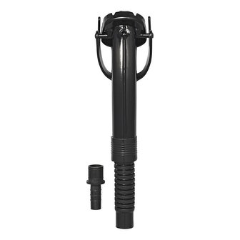 Spout metal black flexible suitable for petrol diesel