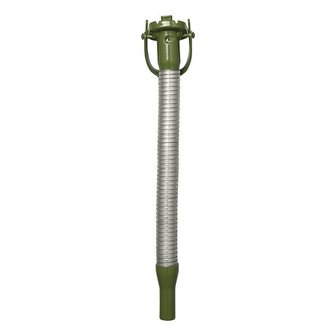 Metal pouring spout flexible suitable for petrol 20mm