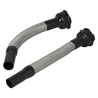 Metal flexible pouring spout suitable for diesel 25 mm (art. 530090 - 530091 - 530092)