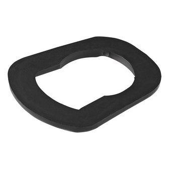 Rubber gasket for spout metal