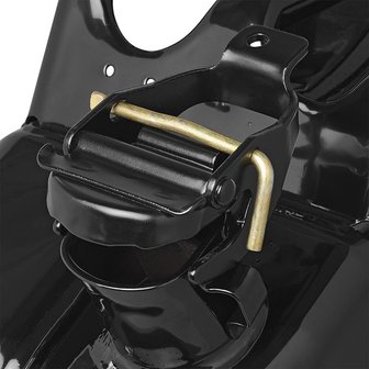 Safety pin for jerrycan metal