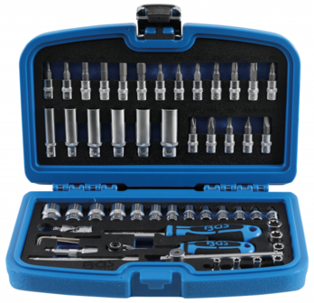 Socket Set  6.3 mm (1/4) Drive  53 pcs.