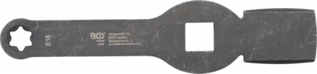 Slogging Ring Spanner  E&bull;Type (for Torx)  with 2 Striking Faces  E18