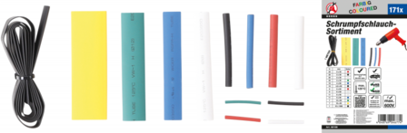 Shrink Tube Assortment  coloured  171 pcs.