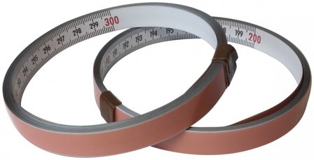 Self-adhesive measuring tape 5m L-R