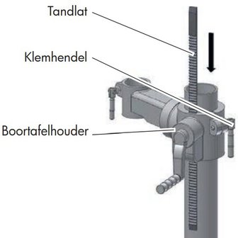 Bench drilling machine diameter 16 mm