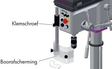 Table drilling machine - diameter 24 mm